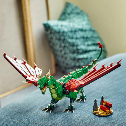 LEGO® Creator 3in1 Medieval Dragon Figure, Creative Toy - 31161 - 715 Piece Building Set
