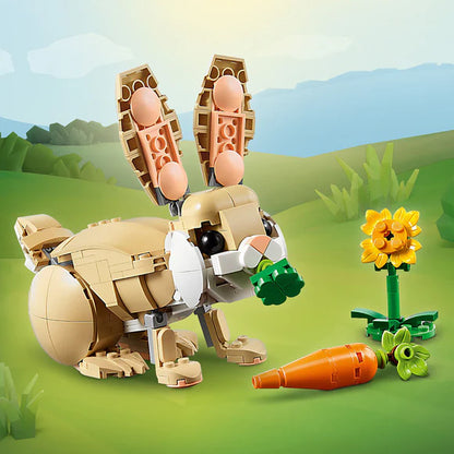 LEGO® Creator 3in1 Cute Bunny Toy, Animal Figure Set - 31162 - 326 Piece Building Set