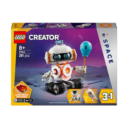 LEGO® Creator 3in1 Space Robot Toy - 31164 - 281 Piece Building Set