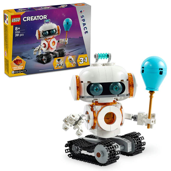 LEGO® Creator 3in1 Space Robot Toy - 31164 - 281 Piece Building Set