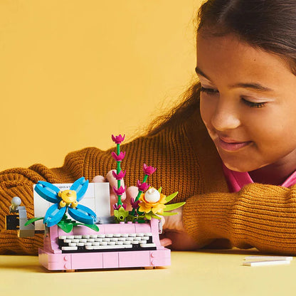 LEGO® Creator 3in1 Typewriter with Flowers - 31169 - 363 Piece Building Set
