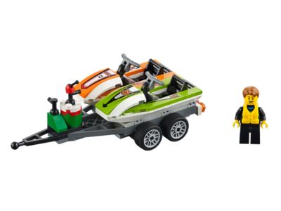 LEGO® City SUV with Watercraft — 60058 — 219 Piece Building Set