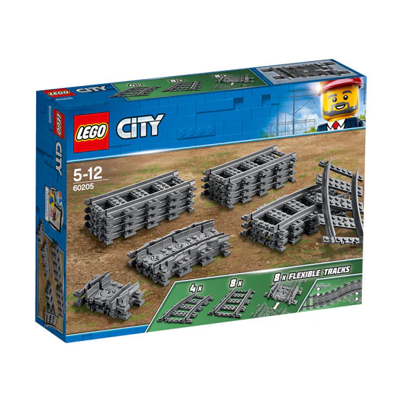 LEGO® City Train Tracks - 60205 - 20 Piece Building Set