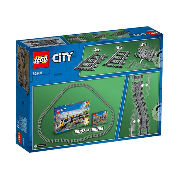 LEGO® City Train Tracks - 60205 - 20 Piece Building Set