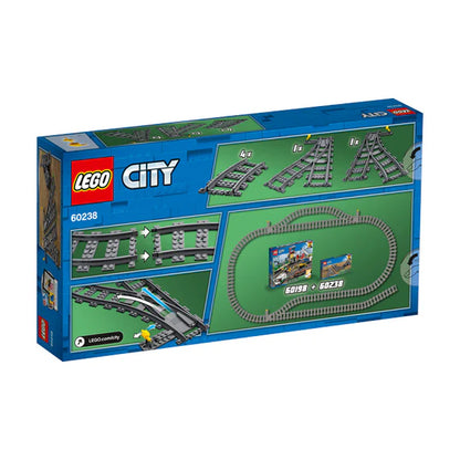 LEGO® City Switch Train Tracks - 60238 - 8 Piece Building Set