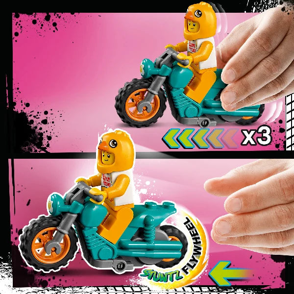 LEGO® City - Chicken Stunt Bike - 60310 - 10 Piece Building Set