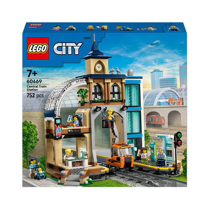 LEGO® City Central Train Station - 60469 - 752 Piece Building Set