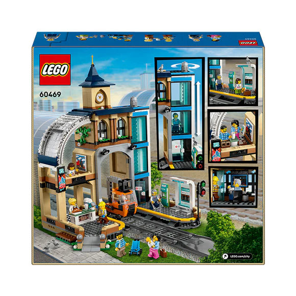 LEGO® City Central Train Station - 60469 - 752 Piece Building Set