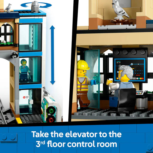 LEGO® City Central Train Station - 60469 - 752 Piece Building Set