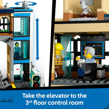 LEGO® City Central Train Station - 60469 - 752 Piece Building Set