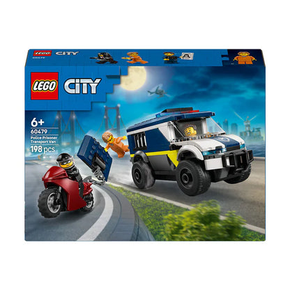 LEGO® City Police Prisoner Transport Van Building - 60479 - 198 Piece Building Set