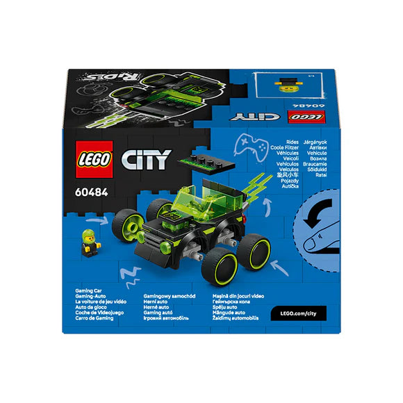 LEGO® City Rides – Gaming Race Car - 60484 - 64 Piece Building Set