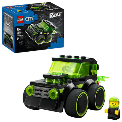 LEGO® City Rides – Gaming Race Car - 60484 - 64 Piece Building Set