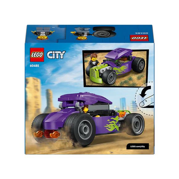 LEGO® City Hot Rod Race Car and Minifigure - 60485 - 81 Piece Building Set