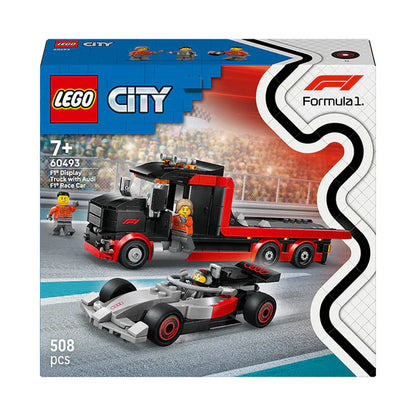 LEGO® City Display Truck with Audi F1® Race Car - 60493 - 508 Piece Building Set