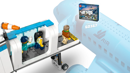 LEGO® City Airport with Airplane — 60502 — 887 Piece Building Set