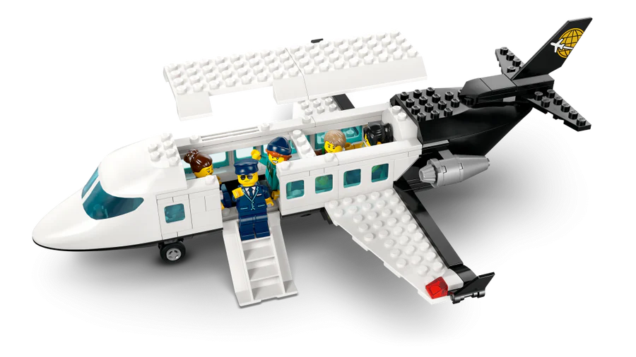 LEGO® City Airport with Airplane — 60502 — 887 Piece Building Set
