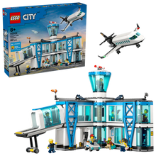 LEGO® City Airport with Airplane — 60502 — 887 Piece Building Set