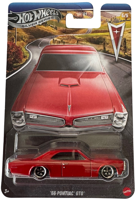Hot Wheels© Silver Series - 66 Pontiac GTO - 3/5