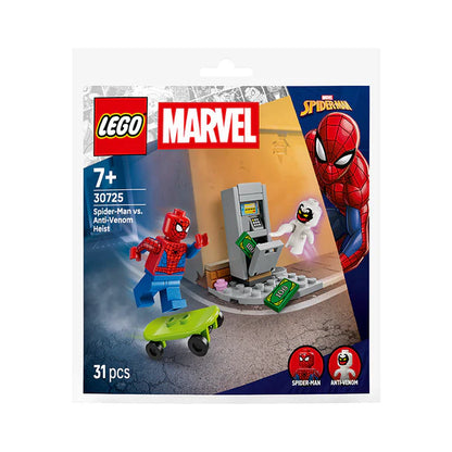 LEGO® Marvel Spider-Man vs. Anti-Venom Heist Recruitment Bag 30725 – 31 Piece Building Set