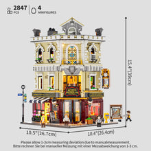 Lumibricks® | Funwhole® Antique Store — Corner Modular City Building with LED Lights — F9033 — 2847 Piece Building Set