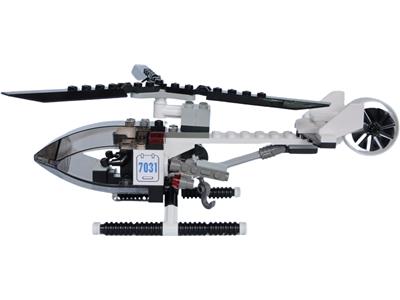 LEGO® World City Police Helicopter — 7031 — 88 Piece Building Set