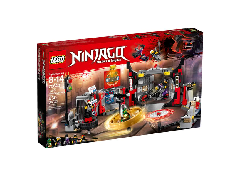 LEGO® NINJAGO® S.O.G. Headquarters — 70640 — 530 Piece Building Set