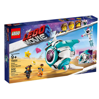THE LEGO® MOVIE 2™ - Sweet Mayhem's Systar Starship - 70830 - 502 Piece Building Set
