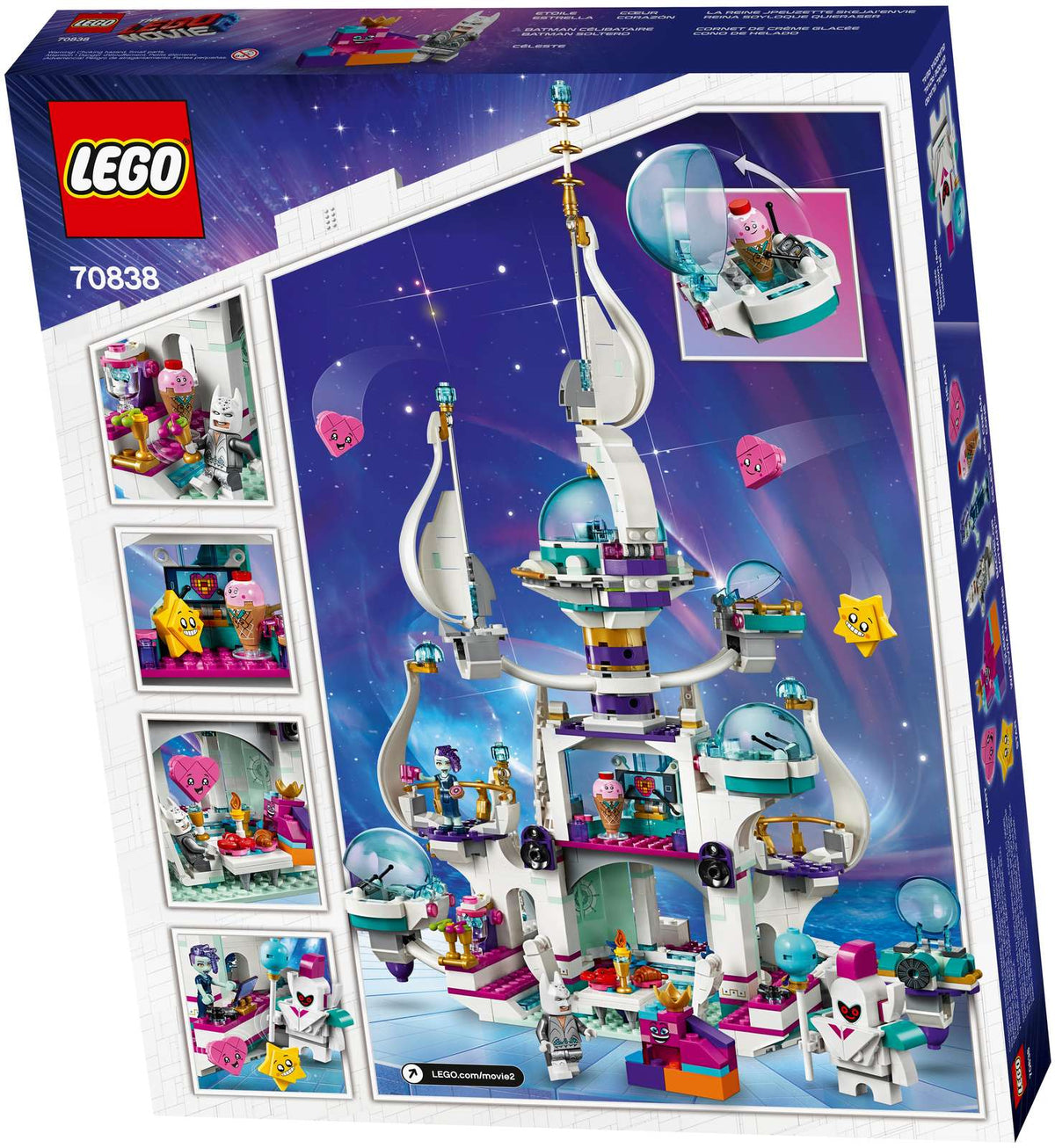 LEGO® THE LEGO® MOVIE 2™ - Queen Watevra’s ‘So-Not-Evil’ Space Palace - 70838