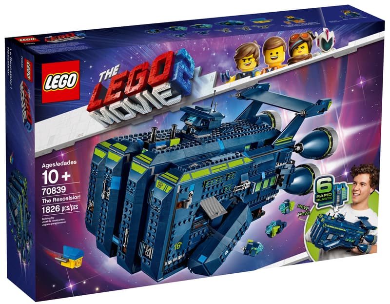 LEGO® The Movie 2: The Rexcelsior! - 1826 piece building set - 70839 | Brick N Build