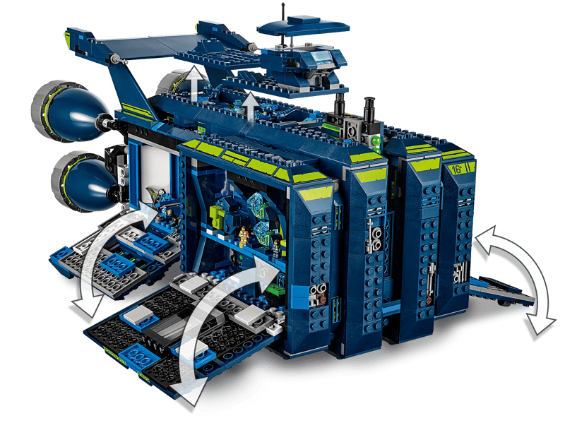 LEGO® The Movie 2: The Rexcelsior! - 1826 piece building set - 70839 | Brick N Build