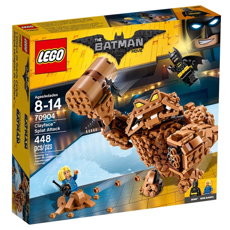 LEGO® DC Batman™ The Movie Clayface Splat Attack - 70904 - 448 Piece Building Set