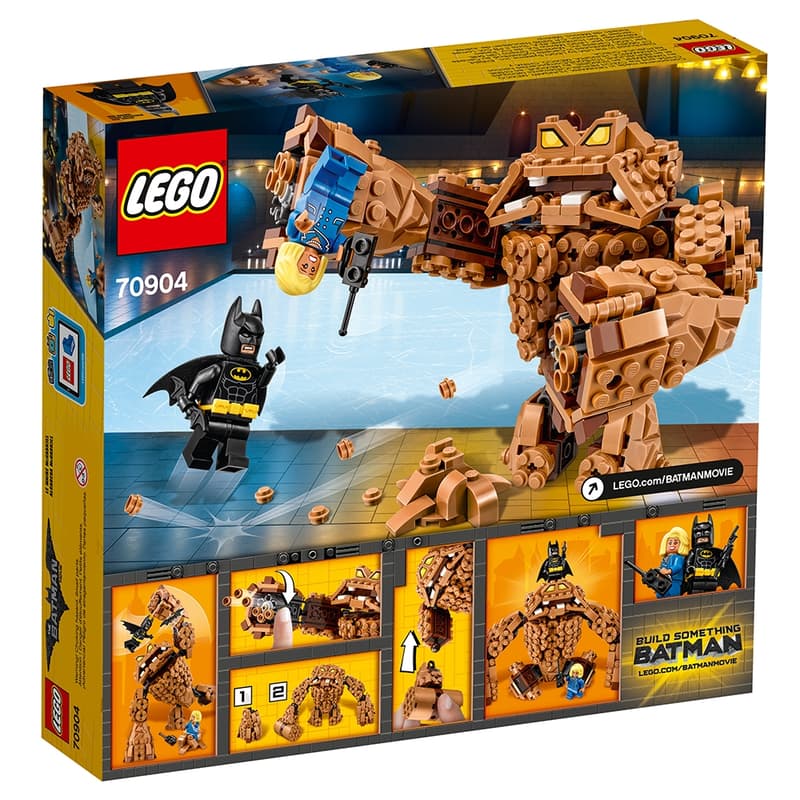 LEGO® DC Batman™ The Movie Clayface Splat Attack - 70904 - 448 Piece Building Set
