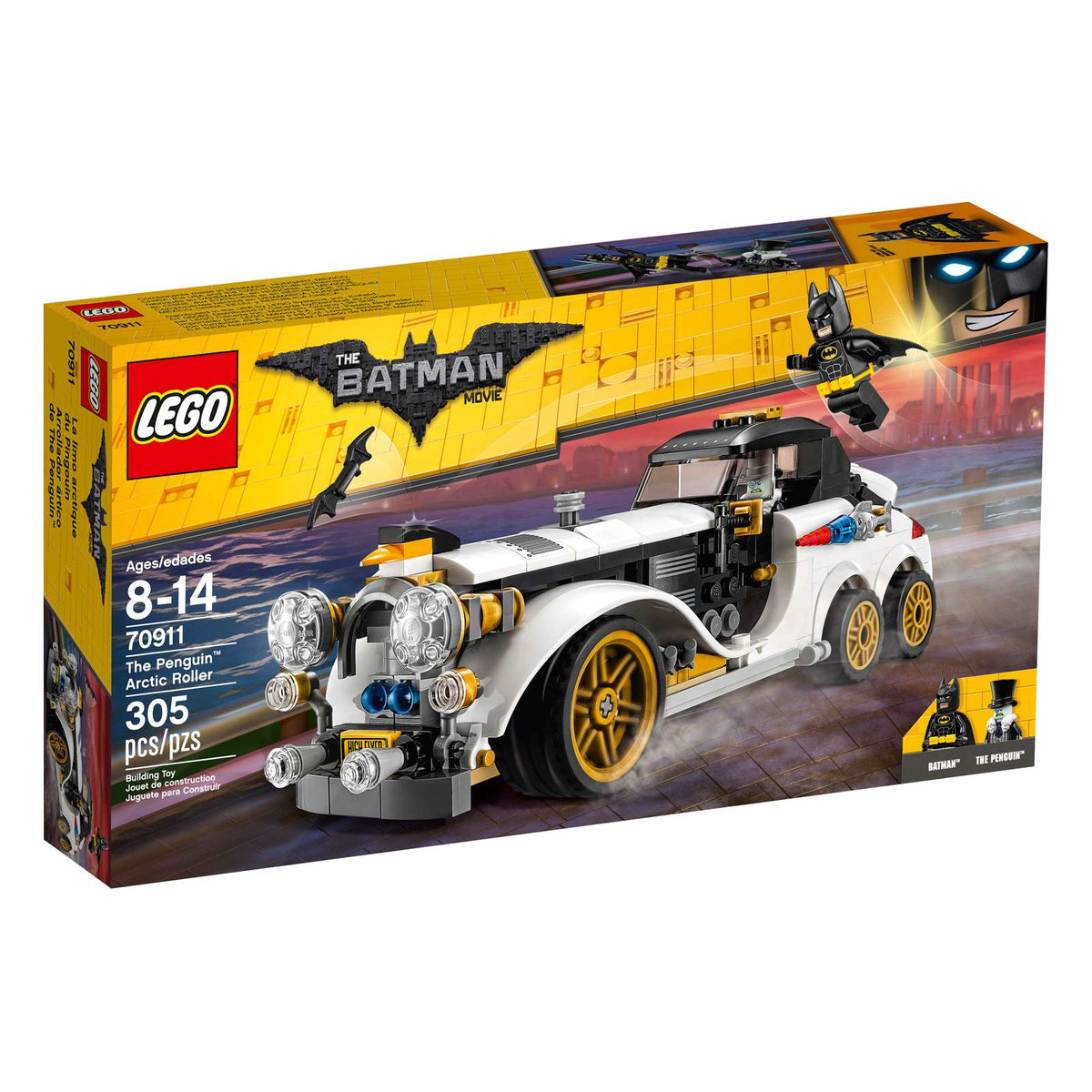 Lego DC Comics - The Penguin™ Arctic Roller - 70911 - 305 Piece Building Set