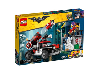LEGO® DC - THE LEGO® BATMAN MOVIE - Harley Quinn™ Cannonball Attack - 70921 - 425 Piece Building Set