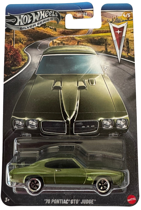 Hot Wheels© Silver Series - 70 Pontiac GTO Judge - 4/5