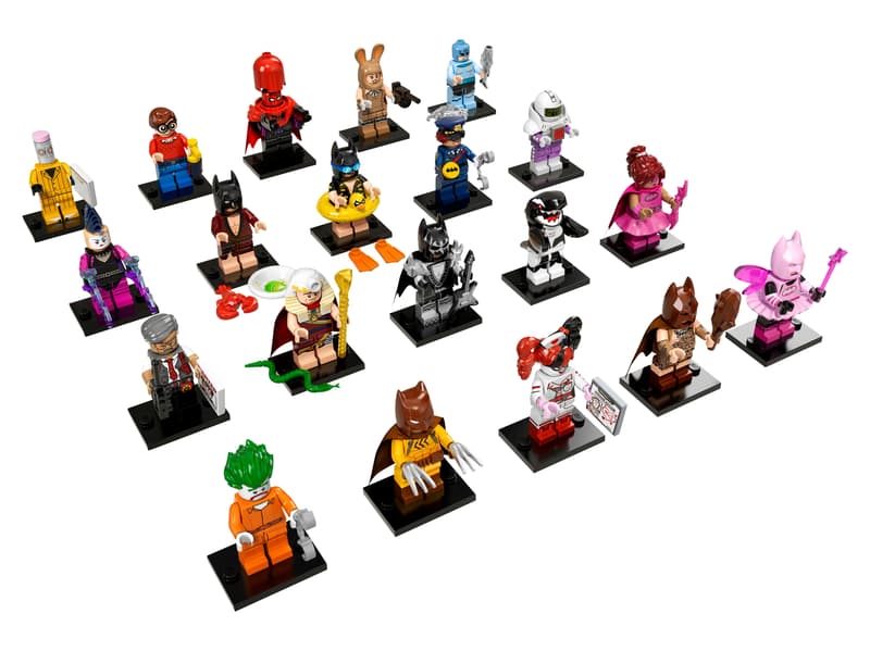 THE LEGO® BATMAN MOVIE - CMF Series 1 - 71017 - Full Set of 20 Minifigures with accessories