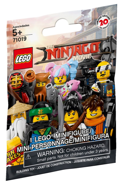 LEGO® Minifigure - The LEGO® NINJAGO® Movie™ CMF Series - Sealed Blind / Mystery Packet - 71019