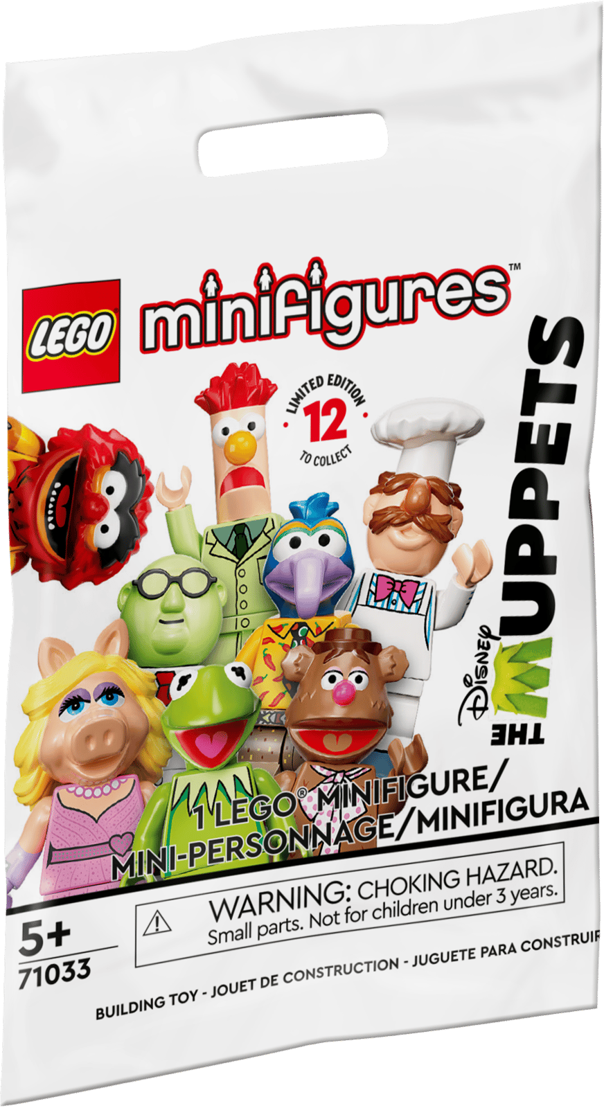 LEGO® Minifigures The Muppets - 71033 - Full Set of 12 Minifigures with Accessories