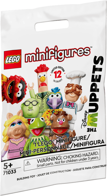 LEGO® Minifigures The Muppets - 71033 - Full Set of 12 Minifigures with Accessories