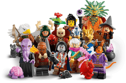 LEGO® Minifigures Dungeons & Dragons - 71047 - Full Set of 12 Minifigures with Accessories