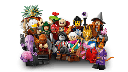 LEGO® Minifigures Dungeons & Dragons - 71047 - Full Set of 12 Minifigures with Accessories