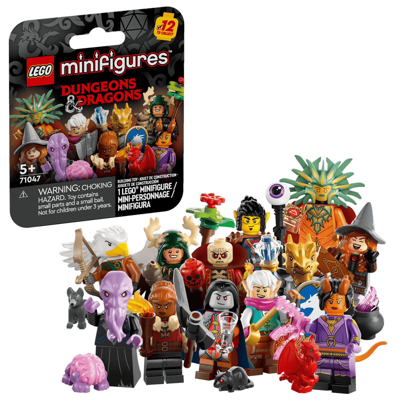 LEGO® Minifigures Dungeons & Dragons - 71047 - Full Set of 12 Minifigures with Accessories