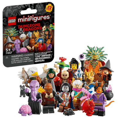 LEGO® Minifigures Dungeons & Dragons - 71047 - Full Set of 12 Minifigures with Accessories