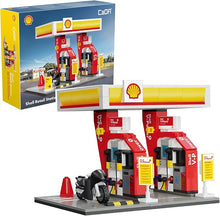CADA 305-Piece Shell Small Gas Station — Compatible Building Set