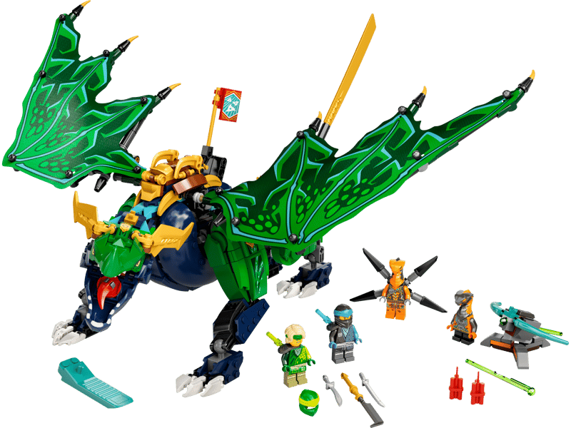 LEGO® NINJAGO® Lloyd’s Legendary Dragon — 71766 — 747 Piece Building Set