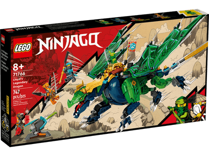 LEGO® NINJAGO® Lloyd’s Legendary Dragon — 71766 — 747 Piece Building Set