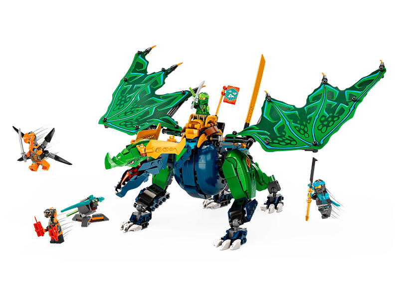 LEGO® NINJAGO® Lloyd’s Legendary Dragon — 71766 — 747 Piece Building Set