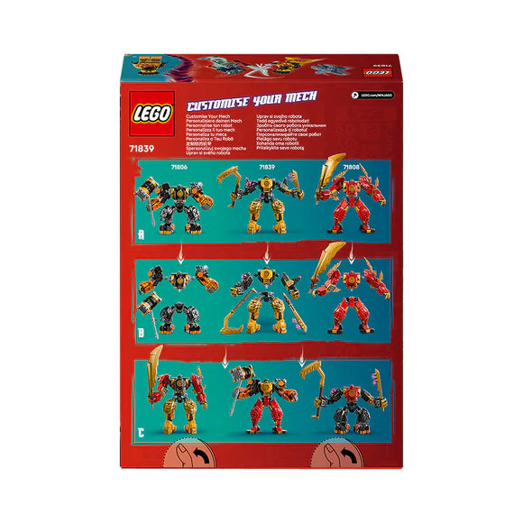 LEGO® NINJAGO® Arin’s Spinjitzu Battle Mech - 71839 - 213 Piece Building Set