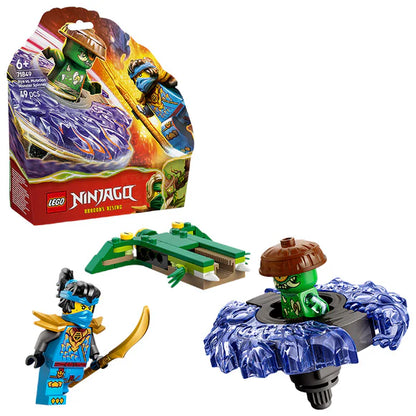 LEGO® NINJAGO® Nya vs. Mutation Monster Spinner - 71849 - 49 Piece Building Set